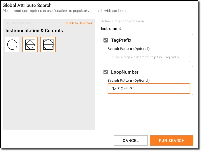 DataSeer Global Attributes Search