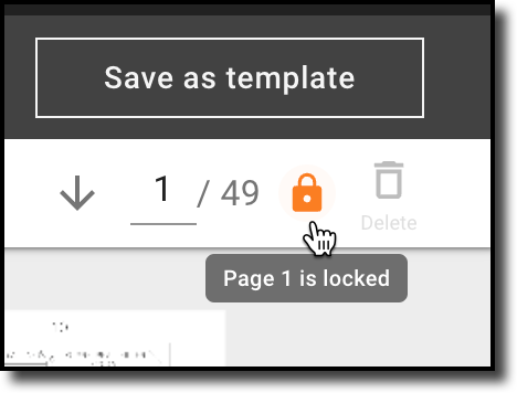 Page Lock Enabled